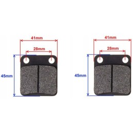 Brake pads atv 150 longija exactly sharp