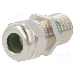 1 pcs x HUMMEL - 1.106.1000.35 - Cable gland, with long thread, M10, 1.5, IP68, brass, HSK-MINI