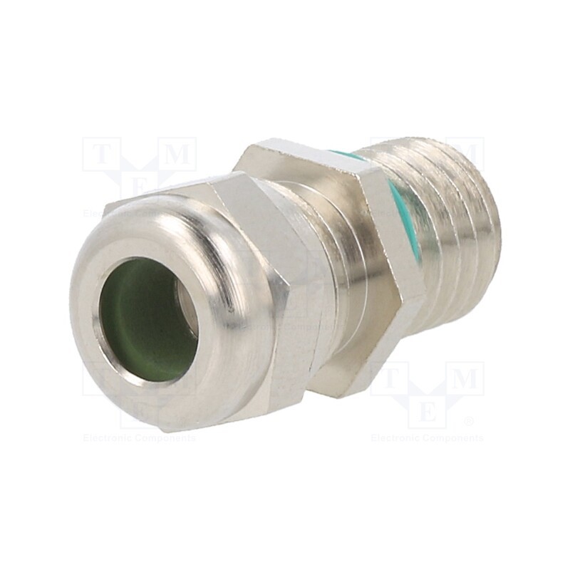 1 pcs x HUMMEL - 1.106.1000.35 - Cable gland, with long thread, M10, 1.5, IP68, brass, HSK-MINI
