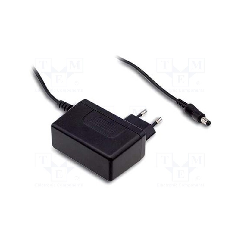 1 pcs x MEAN WELL - SGA40E24-P1J - Power supply: switched-mode, plug, 24VDC, 1.67A, 40W, Plug: EU, 88%