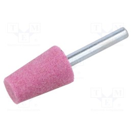 1 pcs x PG PROFESSIONAL - MN.006 - Grindingstone, Ø: 20mm, Ø: 6mm, Tip mat: aluminium oxide