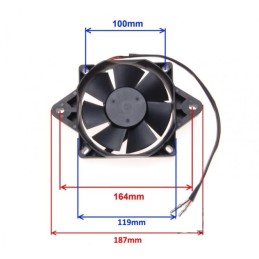 Bashan 200 250 atv quad radiator fan