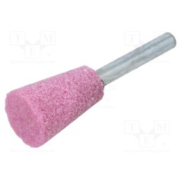 1 pcs x PG PROFESSIONAL - MM.005 - Grindingstone, Ø: 20mm, Ø: 6mm, Tip mat: aluminium oxide