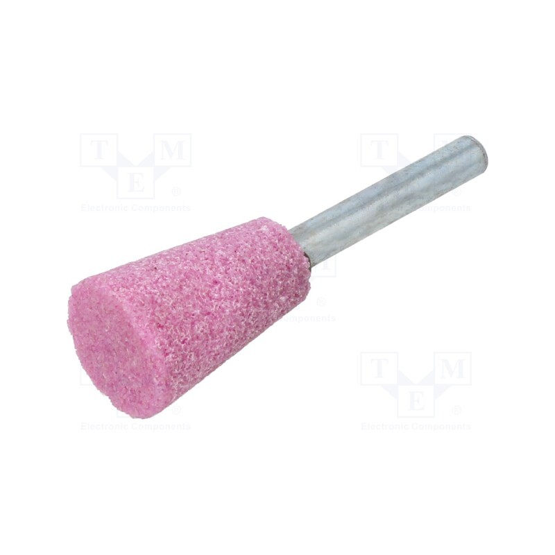 1 pcs x PG PROFESSIONAL - MM.005 - Grindingstone, Ø: 20mm, Ø: 6mm, Tip mat: aluminium oxide