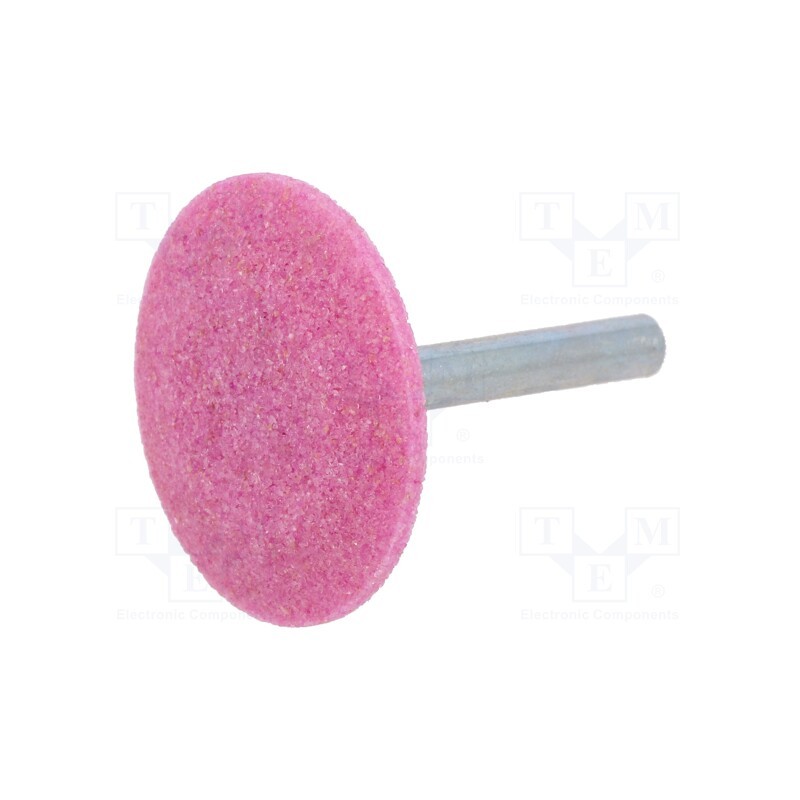 1 pcs x PG PROFESSIONAL - MH.003 - Grindingstone, Ø: 40mm, Ø: 6mm, Tip mat: aluminium oxide