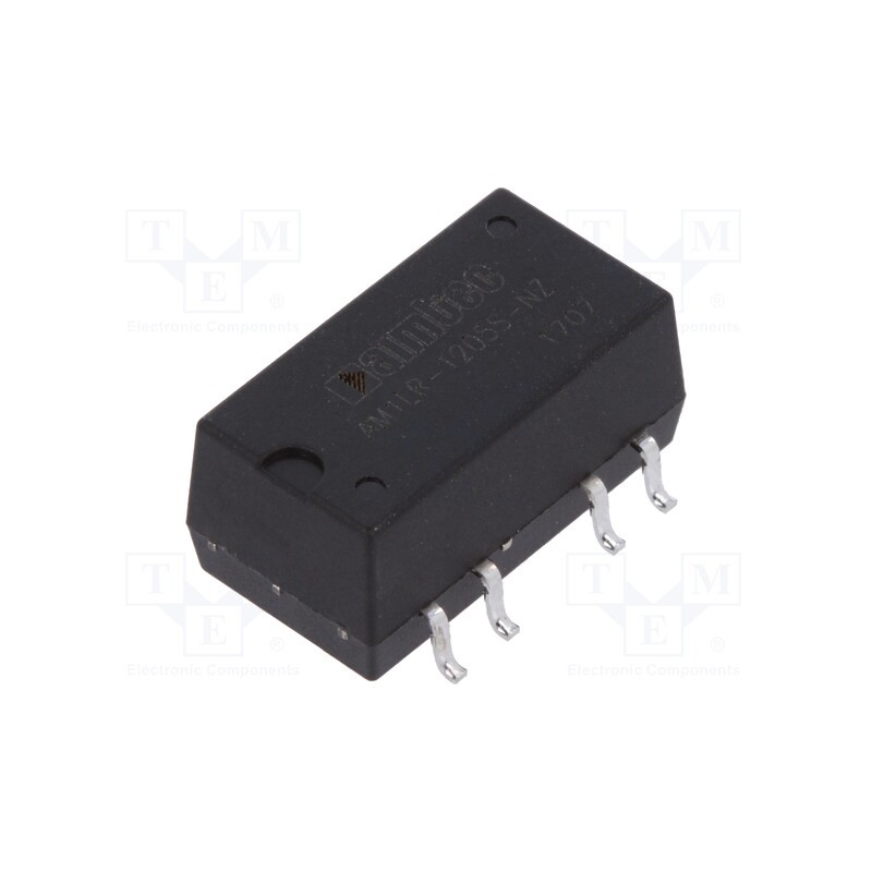 1 pcs x AIMTEC - AM1LR-1205S-NZ - Converter: DC/DC, 1W, Uin: 11.4÷12.6V, Uout: 5VDC, Iout: 200mA, SMD