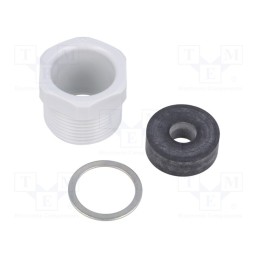 1 pcs x ILME - CRR 16 - Half gland, PG16, polyamide, grey