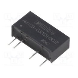 1 pcs x AIMTEC - AM1DS-0305SH30JZ - Converter: DC/DC, 1W, Uin: 2.97÷3.63V, Uout: 5VDC, Iout: 200mA, SIP7