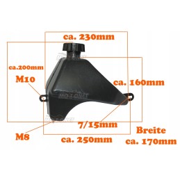 Quad ATV 125 fuel tank tank tap valve filter