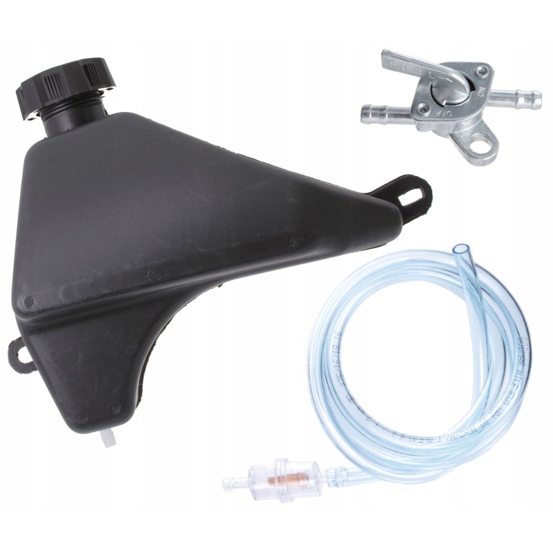 Fuel tank, tap, filter, pipe, quad atv 125