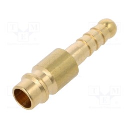 1 pcs x METABO - 901025959 - Plug-in nozzle EURO, with bushing, brass, Connection: 6mm