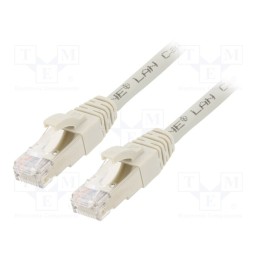 1 pcs x LAPP - 24441366 - Patch cord, ETHERLINE® Cat.6a,S/FTP, 6a, stranded, Cu, LSZH, grey