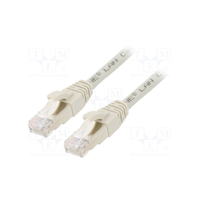 1 pcs x LAPP - 24441366 - Patch cord, ETHERLINE® Cat.6a,S/FTP, 6a, stranded, Cu, LSZH, grey