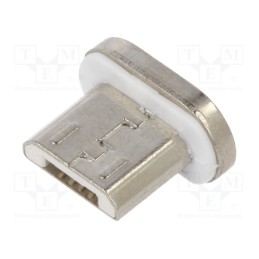 1 pcs x GEMBIRD - CC-USB2-AMLM-MUM - Adapter, magnetic,USB 2.0, USB B micro plug, CC-USB2-AMLM31-1M