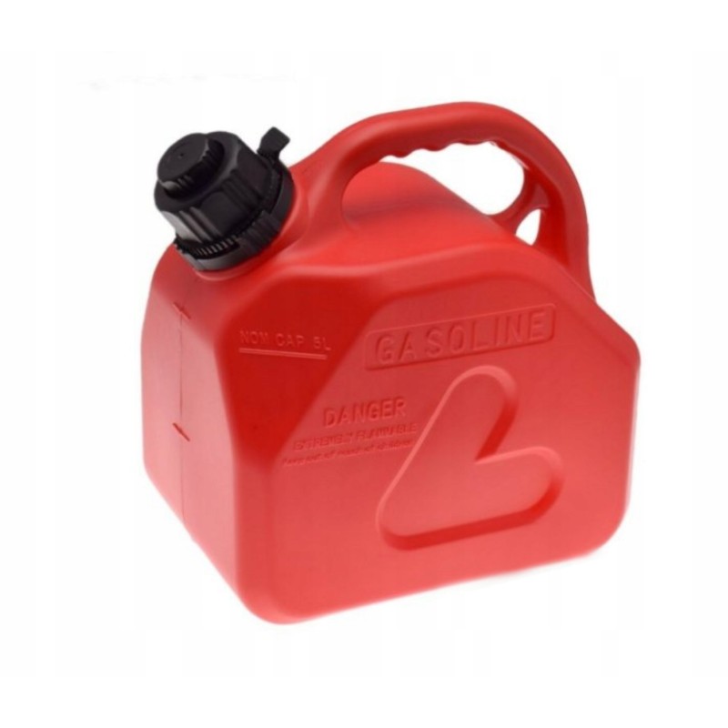 Fuel canister funnel with valve 5l quad atv 250