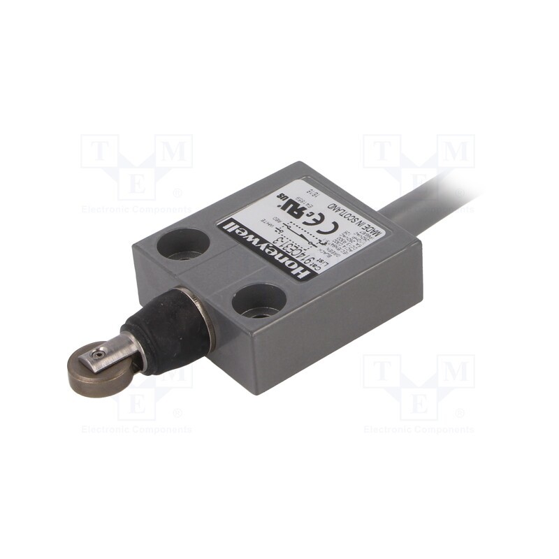 1 pcs x HONEYWELL - 914CE31-3 - Limit switch, oblong metal roller Ø12,4mm, SPDT, 5A, max.240VAC