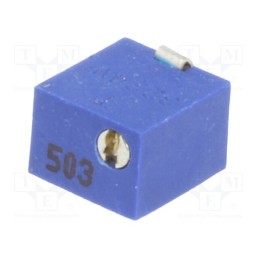 1 pcs x SR PASSIVES - 1801WSMD-50K - Potentiometer: mounting, vertical,multiturn, 50kΩ, 250mW, SMD