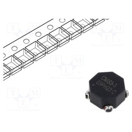 1 pcs x EATON ELECTRONICS - CMS3-3-R - Inductor: common mode, SMD, 64uH, 4.75A, 13.97x13.97x6mm, 7mΩ