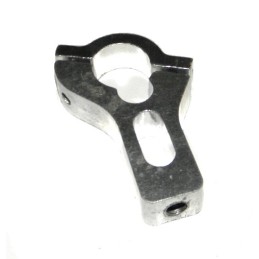 Hand guard mounting extension for enduro quad