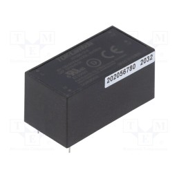 1 pcs x TDK-LAMBDA - KPSB6-12-E - Converter: AC/DC, 6W, 90÷264VAC, 12VDC, Iout: 0.5A, 81%, THT, KPSB6