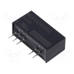 1 pcs x Murata Power Solutions - NCS1S2412SC - Converter: DC/DC, 1W, Uin: 9÷36V, Uout: 12VDC, Iout: 83mA, SIP, THT