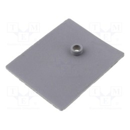 10 pcs x NINIGI - SMICA SOT93-2 - Heat transfer pad: silicone, SOT93,TOP3, 0.4K/W, L: 24mm, W: 20mm