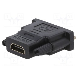 1 pcs x GEMBIRD - A-HDMI-DVI-2 - Adapter, DVI-D (18+1) plug,HDMI socket, black