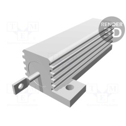 1 pcs x TE Connectivity - 1-1625984-7 - Resistor: wire-wound, with heatsink, screw, 1kΩ, 50W, ±5%, 30ppm/°C
