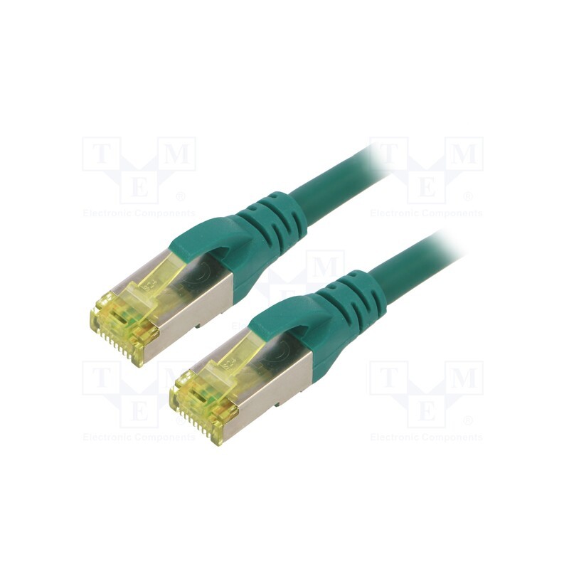 1 pcs x DIGITUS - DK-1644-A-030/G - Patch cord, S/FTP, 6a, stranded, Cu, LSZH, green, 3m, 26AWG