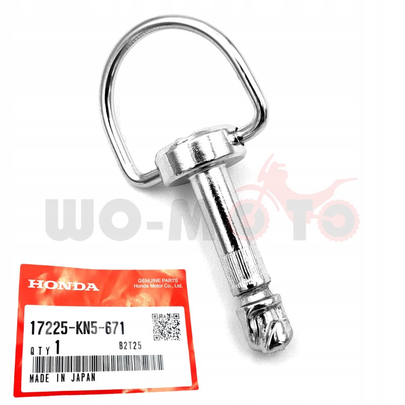 Clip on the glove compartment flap honda trx680 650 rincon