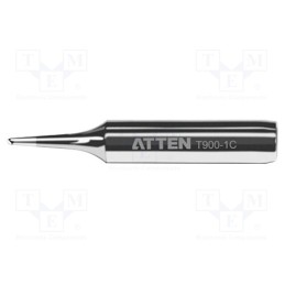 1 pcs x ATTEN - T900-1C - Tip, hoof, 1mm, for soldering iron,for soldering station