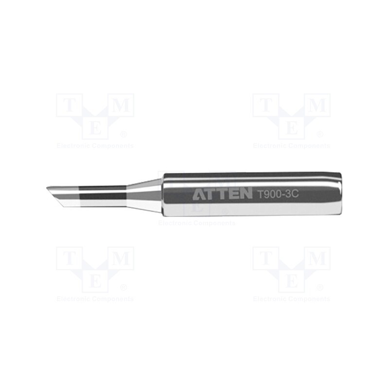 1 pcs x ATTEN - T900-3C - Tip, hoof, 3mm, for soldering iron,for soldering station