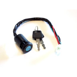 Ignition lock, keys, quad atv, men's cube