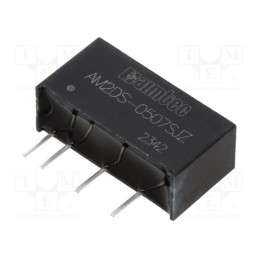 1 pcs x AIMTEC - AM2DS-0507SJZ - Converter: DC/DC, 2W, Uin: 4.5÷5.5V, Uout: 7.2VDC, Iout: 278mA, SIP7