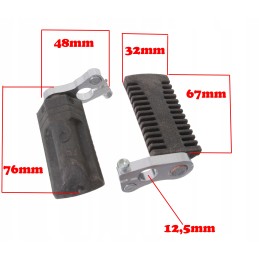 Pocket bike pit mini cross atv driver footrests