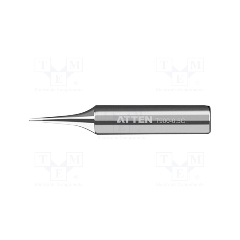 1 pcs x ATTEN - T900-0.5C - Tip, hoof, 0.5mm, for soldering iron,for soldering station