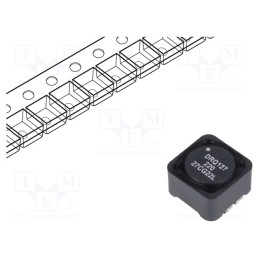 1 pcs x EATON ELECTRONICS - DRQ127-220-R - Inductor: wire, SMD, 22uH, Ioper: 4A, 39.1mΩ, ±20%, Isat: 7.57A