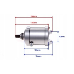 Electric starter 11z atv 200 bashan shineray