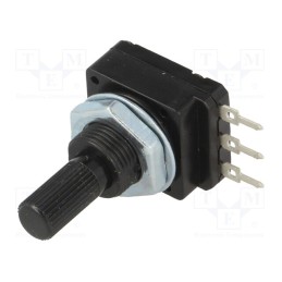 1 pcs x SR PASSIVES - 16PMI-100K - Potentiometer: shaft, single turn, 100kΩ, 60mW, PCB, 6mm, plastic