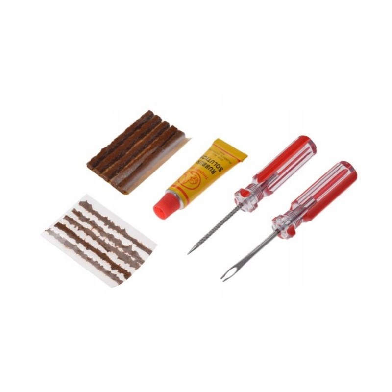 Small wheel repair kit with cords