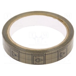 1 rol x EUROSTAT GROUP - 42-115-0115 - Packing tapes, ESD, L: 36m, W: 18mm, Features: antistatic