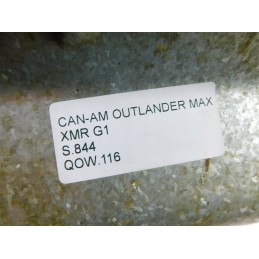 Exhaust muffler cover can am outlander max xmr g1