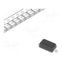 25 pcs x DIODES INCORPORATED - DDZ9678-7 - Diode: Zener, 0.5W, 1.8V, SMD, , SOD123, single diode