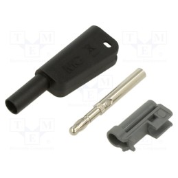 1 pcs x STu00c4UBLI - 66.2022-21 - 4mm banana, 32A, 1kV, insulated,with 4mm axial socket