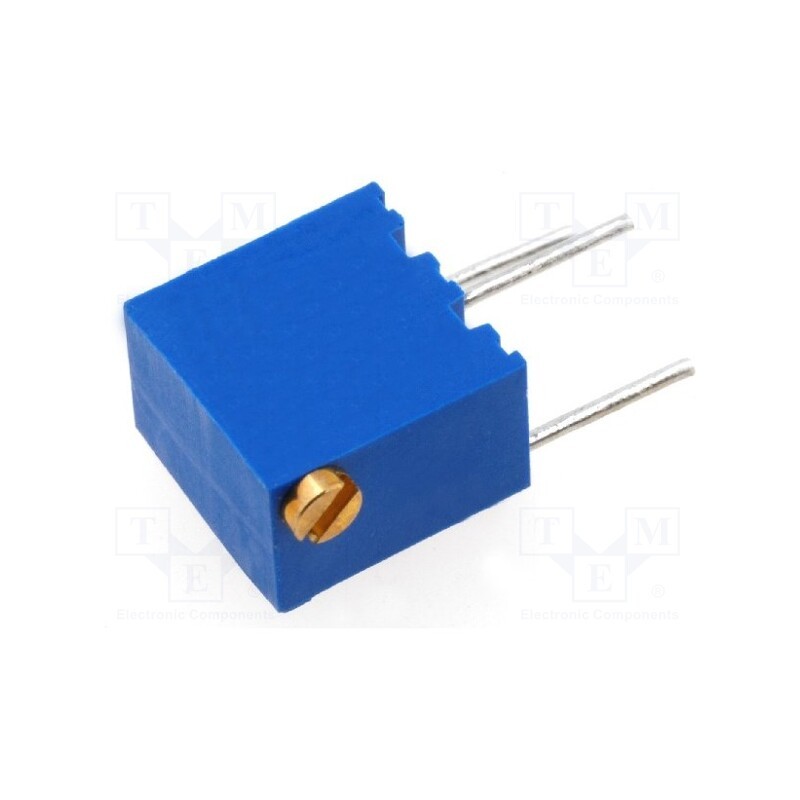 1 pcs x VISHAY - T63XB223KT20 - Potentiometer: mounting, multiturn, 22kΩ, 250mW, ±10%, linear, THT