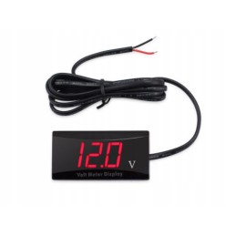 Universal red 12v koso voltmeter