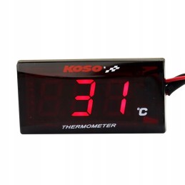 Temperature gauge thermometer motorcycle lcd koso