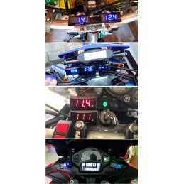 Temperature gauge thermometer motorcycle lcd koso