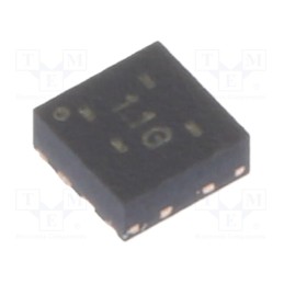 1 pcs x TEXAS INSTRUMENTS - TPS61021ADSGR - IC: PMIC, DC/DC converter, Uin: 0.5÷4.4VDC, Uout: 1.8÷4VDC, 3A, Ch: 1