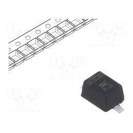 20 pcs x CDIL - BAS16WS - Diode: switching, SMD, 100V, 250mA, 6ns, SOD323, Ufmax: 1.25V, 200mW